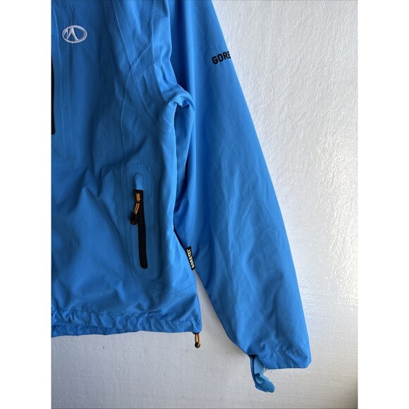 Vintage Marker Gore-Tex Women’s Size 10 Blue Snowboarding Hoodie Jacket - Picture 4 of 11